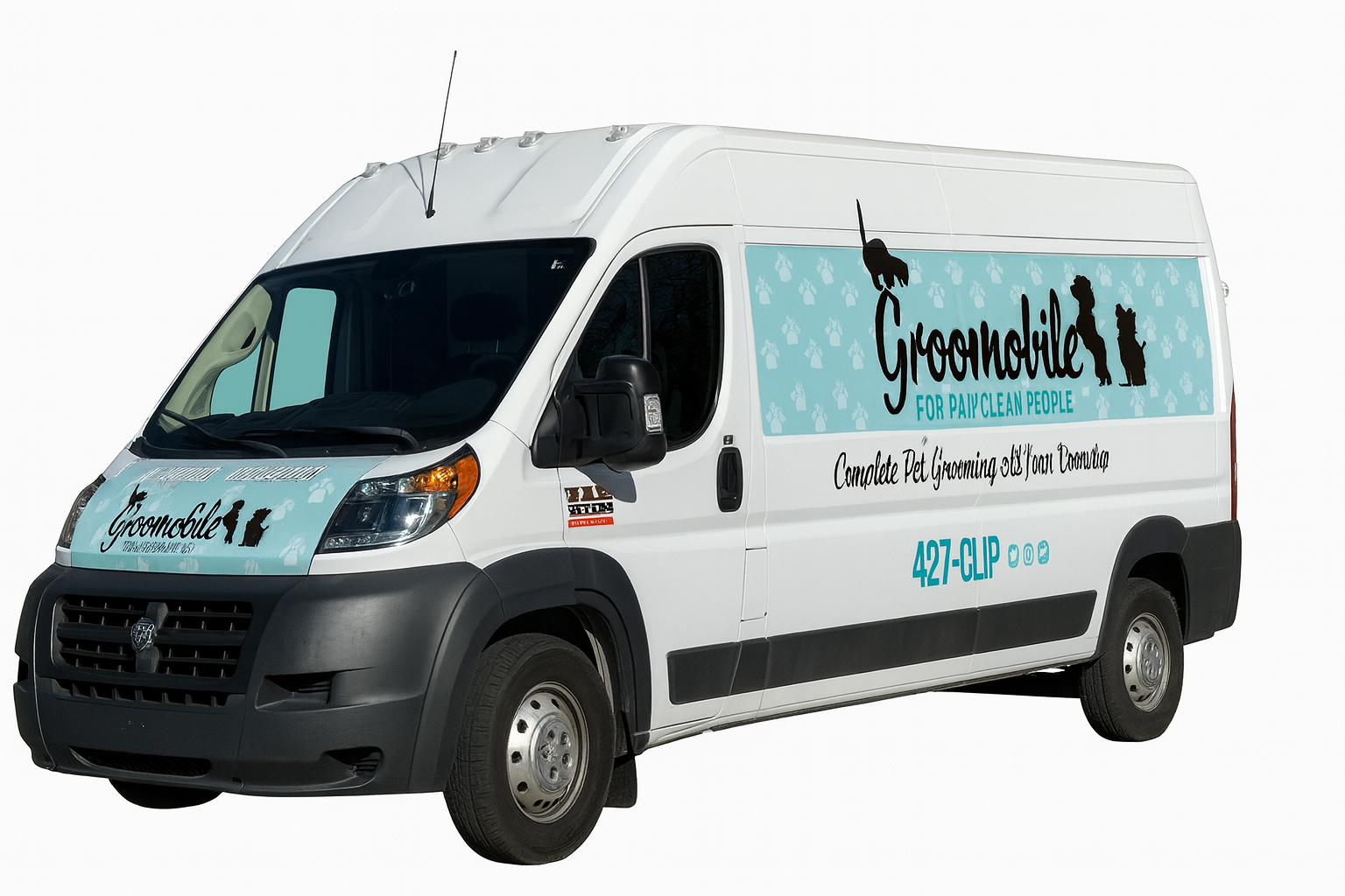 Groomobile Dayton mobile pet grooming van